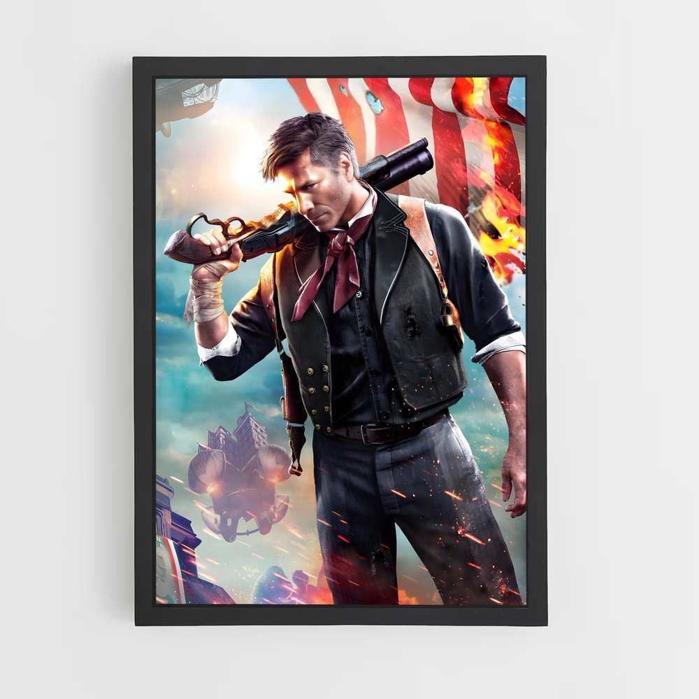 Poster Hitman: The New Chapter – affiche Bioshock (vue 2)